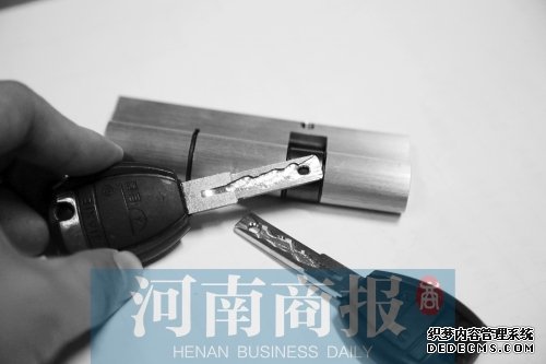 C級(jí)鎖：也是比較安全的一種鎖，鑰匙類似于高檔車鑰匙。