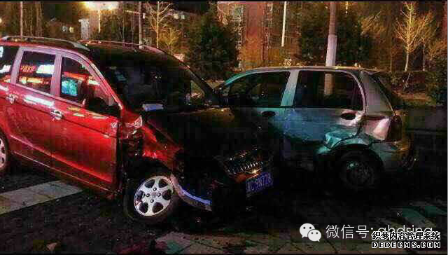 事故丨秦皇島開(kāi)發(fā)區(qū)廣緣超市附近發(fā)生連環(huán)車禍！司機(jī)逃逸