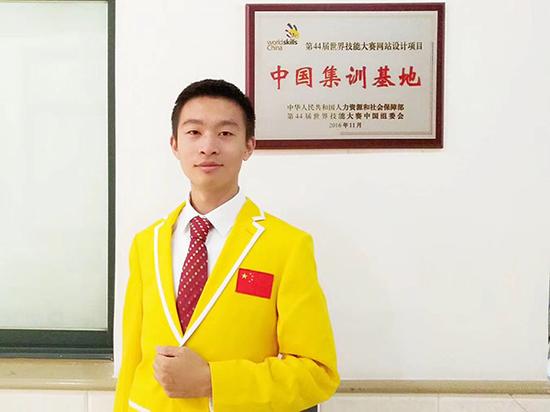 孔元元在中國集訓(xùn)基地。 受訪者供圖