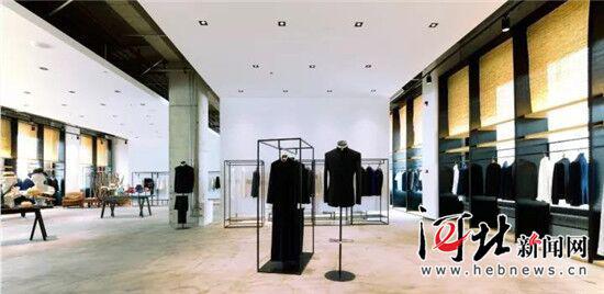 北京服裝學院容城時尚產(chǎn)業(yè)園展廳 記者原付川攝