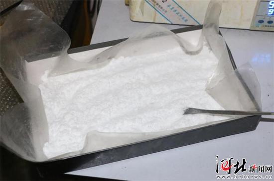 圖為繳獲的毒品。